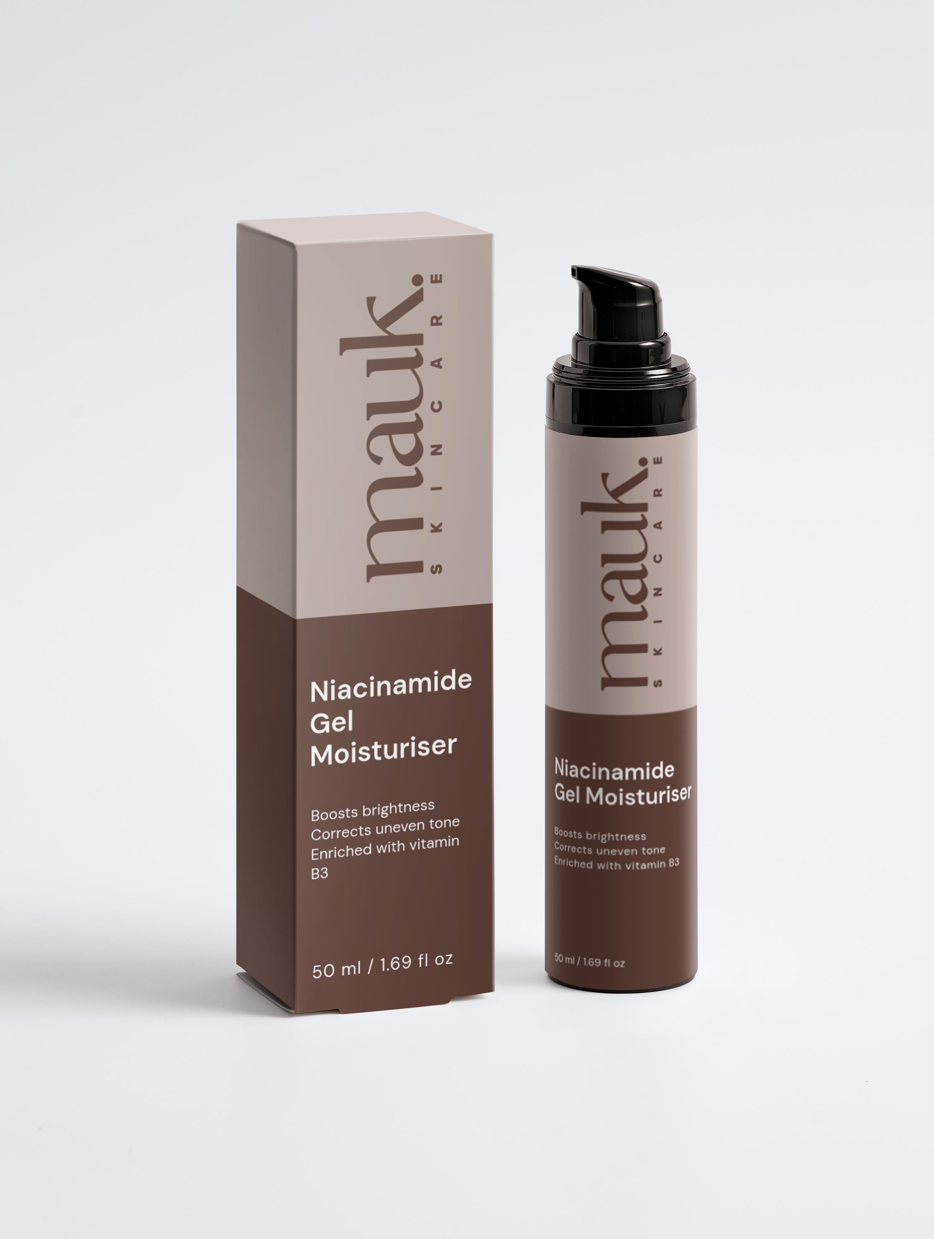 Niacinamide Gel Moisturiser - Mauk.